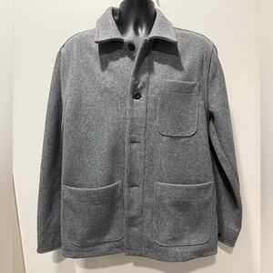 Grey J. Crew Heavy Coat